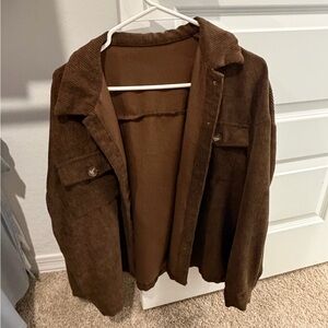 Brown Corduroy Jacket